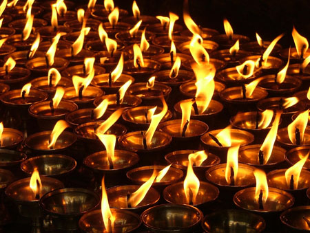 flammes protectrices