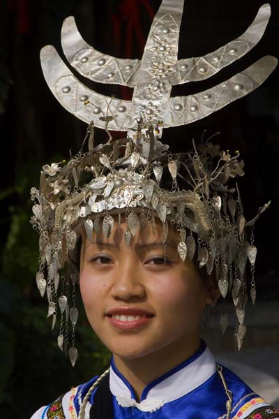 Jeune fille Zhuang