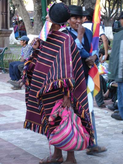 Bolivien � la f�te nationale
