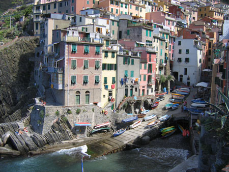Riomaggiore, village des Cinque Terre