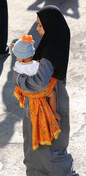 La m�re & l'enfant