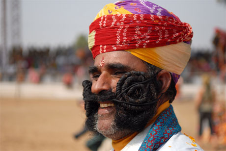 Big moustache