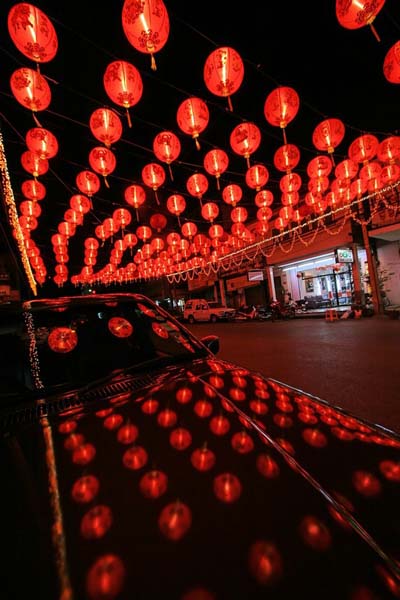 Lanternes chinoises � Had Yai