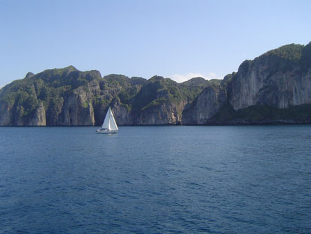 Falaises de Koh Pee Pee