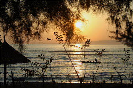 Couch� du soleil � Gili Air