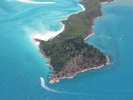 Survol  Whitsunday island
