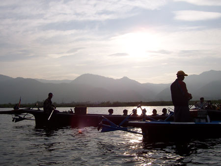 Le lac Inle
