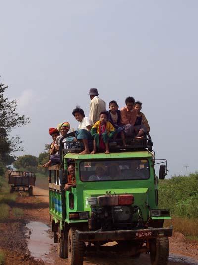 Un camion charg�