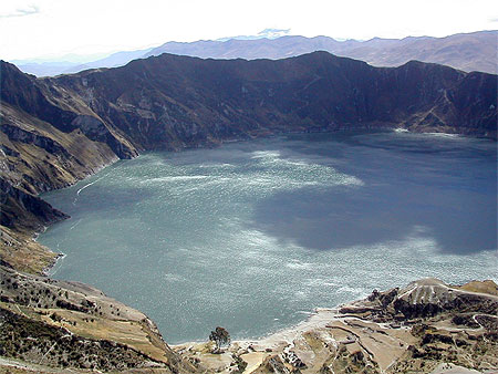 La lagune du quilotoa