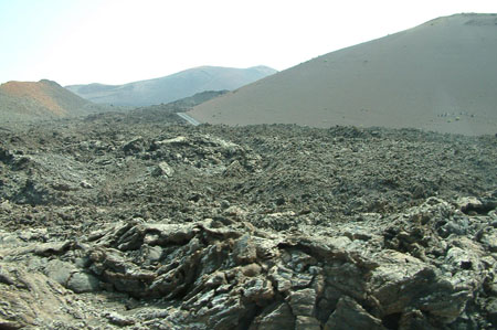 Paysage lunaire de Lanzarote