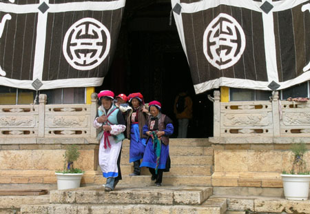 Zhongdian Tibetan monastery