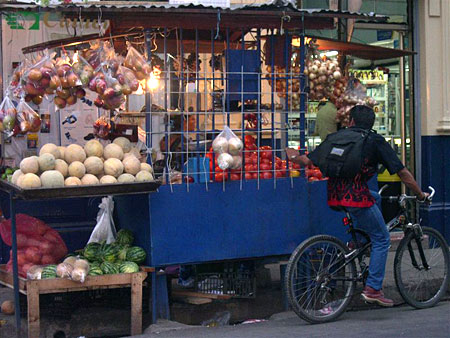 Primeur dans les rues de San Jose