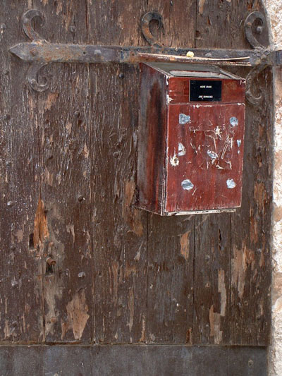 La bo�te aux lettres
