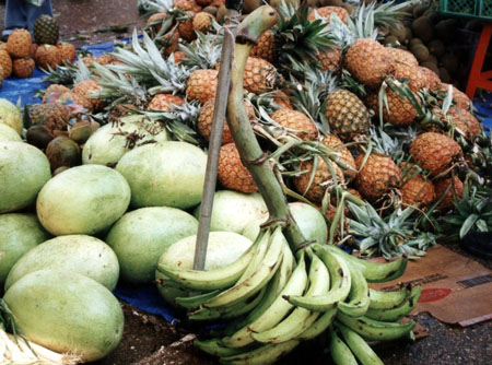 Etal de fruits
