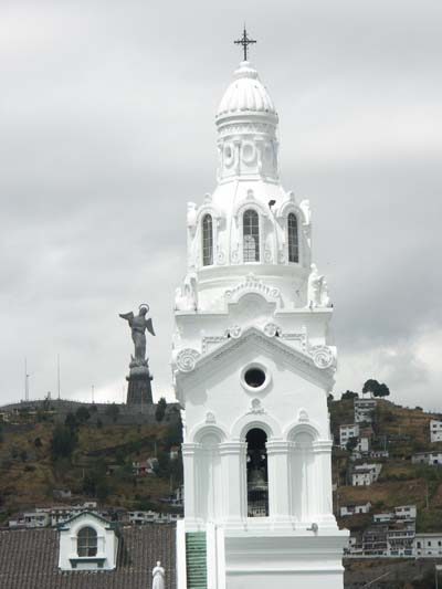 Vue de la vierge