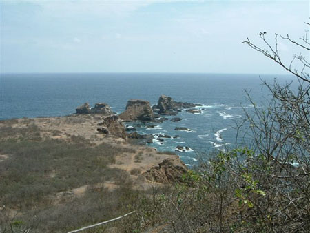 Sur l'Isla de la Plata