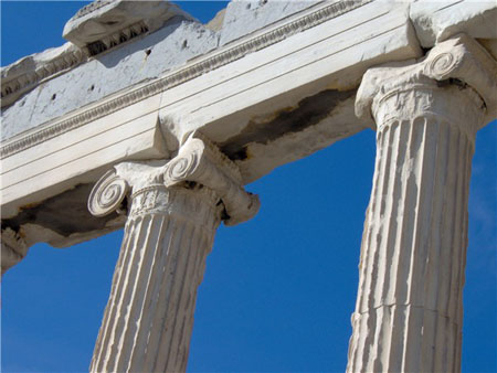 Colonnes de l'Erecht�ion