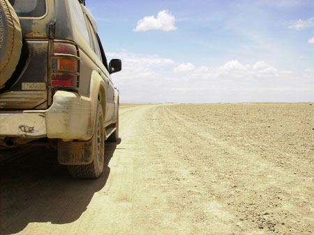 Lac ass�ch� d'Amboseli