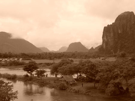 Van Vieng sepia