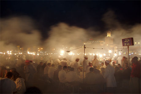 D�ner � Marrakech