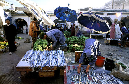 Le march� aux poissons