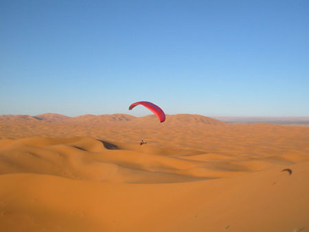 Libre comme l'air � Merzouga 