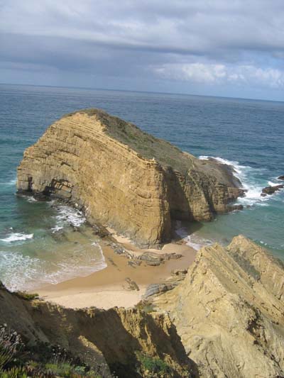 Sur les c�tes vicentines du Portugal