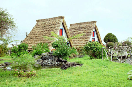 Maisons typiques de Santana