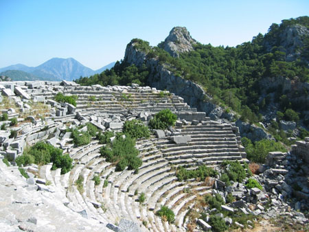 Th��tre antique � Termessos