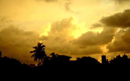 Le ciel de Colombo