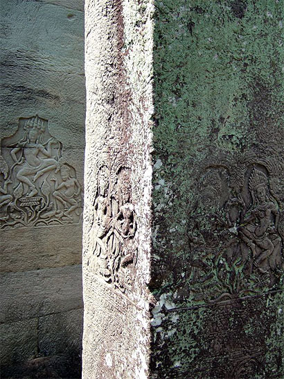 Angkor, d�tail de sculpture