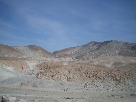 Sur la route d'Arequipa