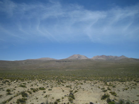 Sur la route de Colca