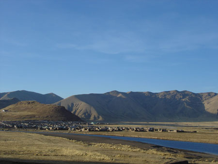 La lumi�re du haut plateau