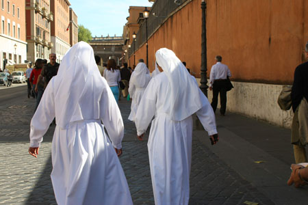 En marche vers le Vatican