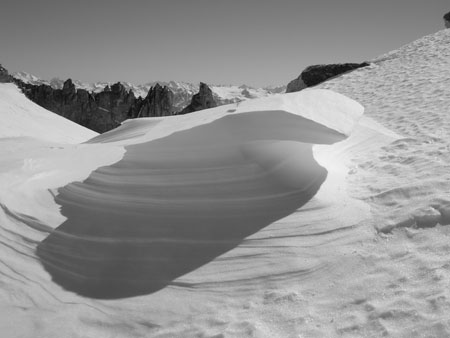 La table est dress�e � 3500m