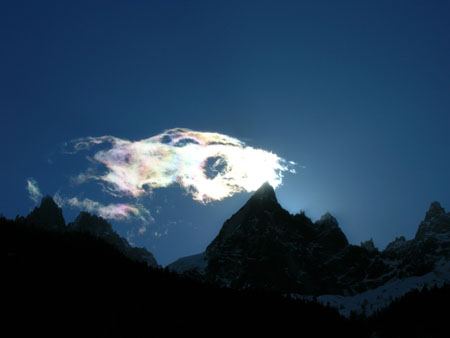 Nuages d'aurore