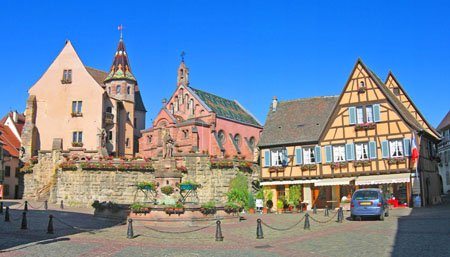 Eguisheim, dans le Haut Rhin