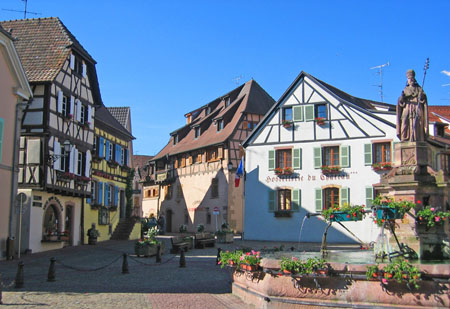 Eguisheim, dans le Haut Rhin
