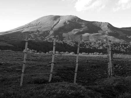 Colline en Auvergne