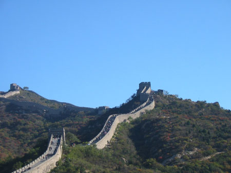 La grande muraille � Badaling