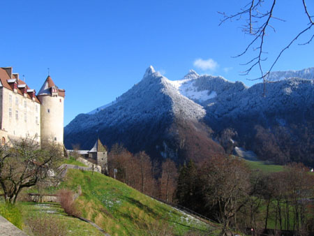 El castillo de Gruyères