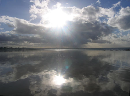 Coucher de soleil sur Saint-Malo