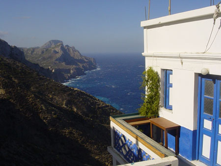 Le balcon � Olymbos