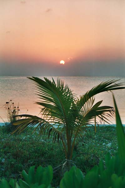 Coucher de soleil du bout du monde