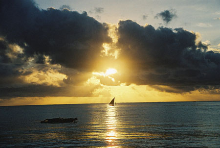 Lever de soleil � Jambiani