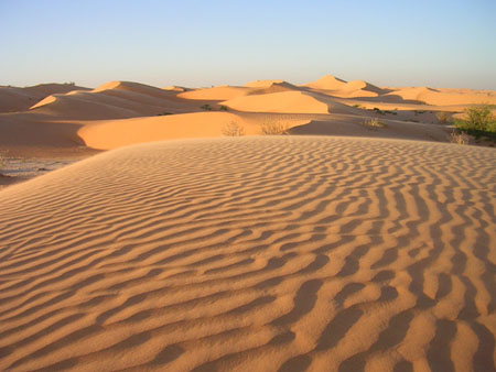 D�sert vers Nouakchott