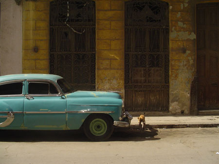 Vieille caisse cubaine