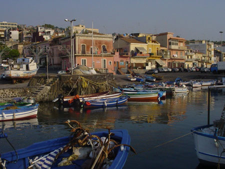 Port � la lumi�re du matin