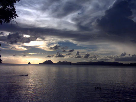 Coucher de soleil